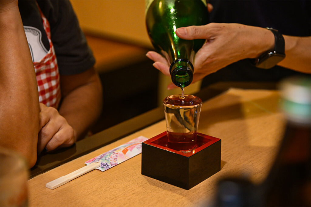よか縁のこだわりお酌